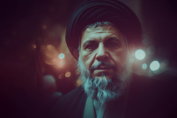چهره شهید سیدمحمدباقر صدر که با هوش بازطراحی شده