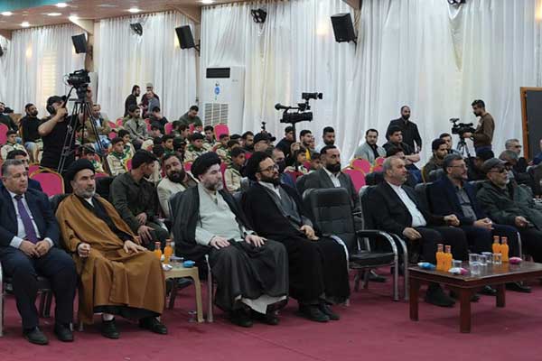 جلسۀ آیین رونمایی از ترجمه دو کتاب درباره شهید صدر در بغداد: نا، لا اسئلکم علیه اجرا